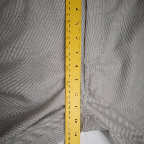 Daniel Hechter Men's Size 34/32 Light Grey Straight Legs Flat Front Pants - Picture 12 of 14